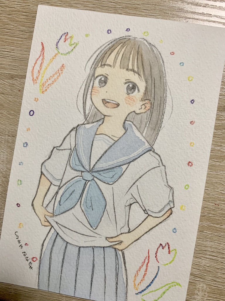 ドローイング原画🌷
