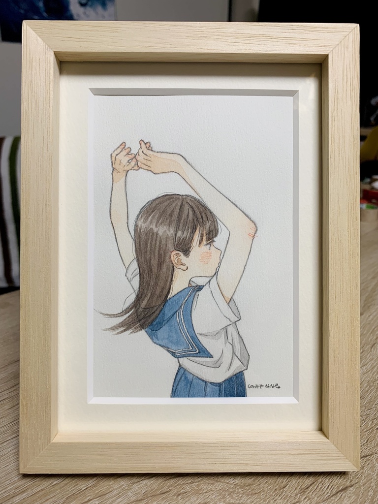 ふわり　イラスト原画