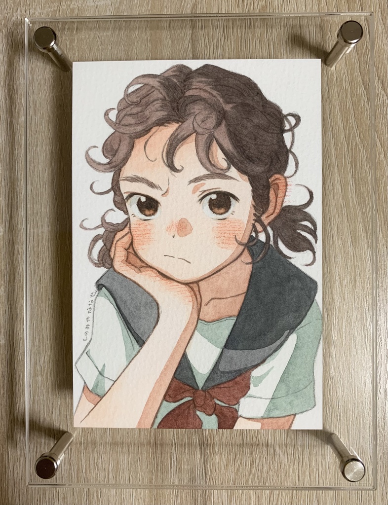 湿度89％  イラスト原画