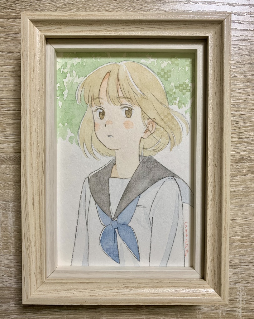 ドローイング原画　風の子　2/8