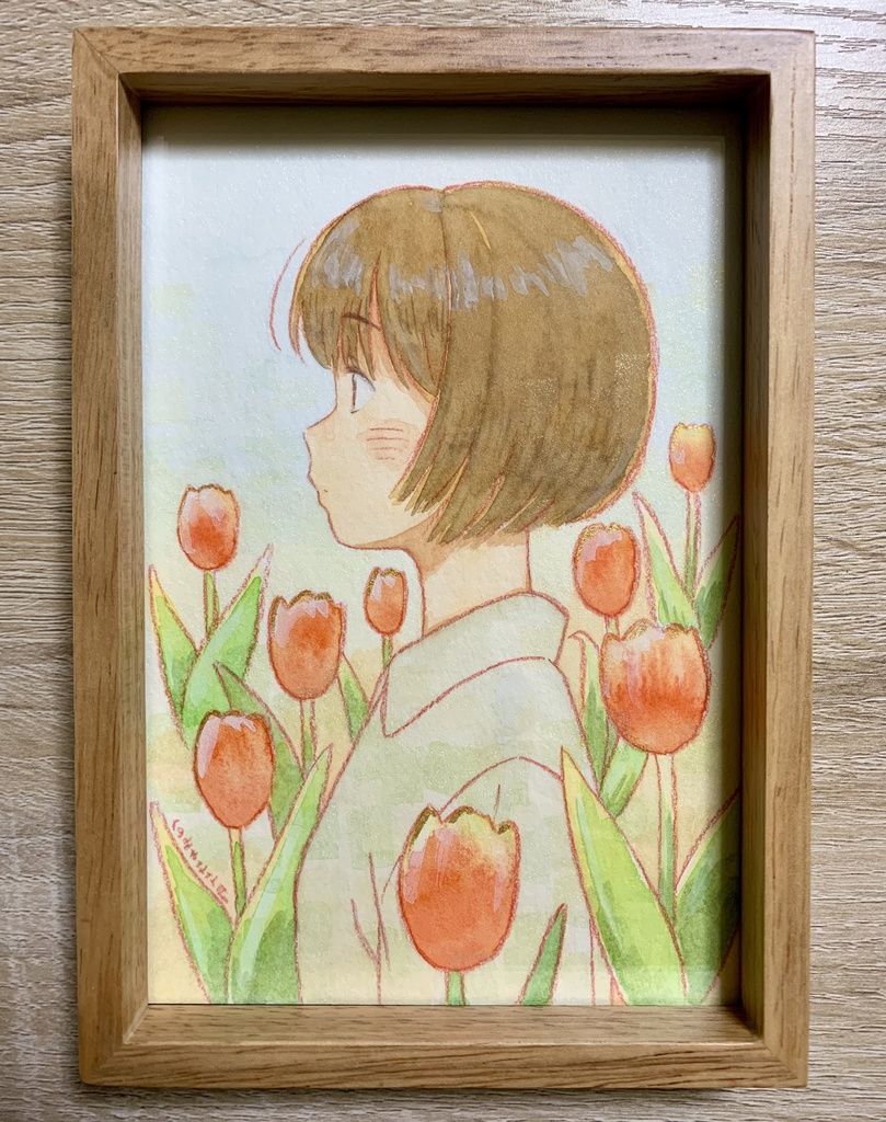 🔴🟩イラスト原画　5/10