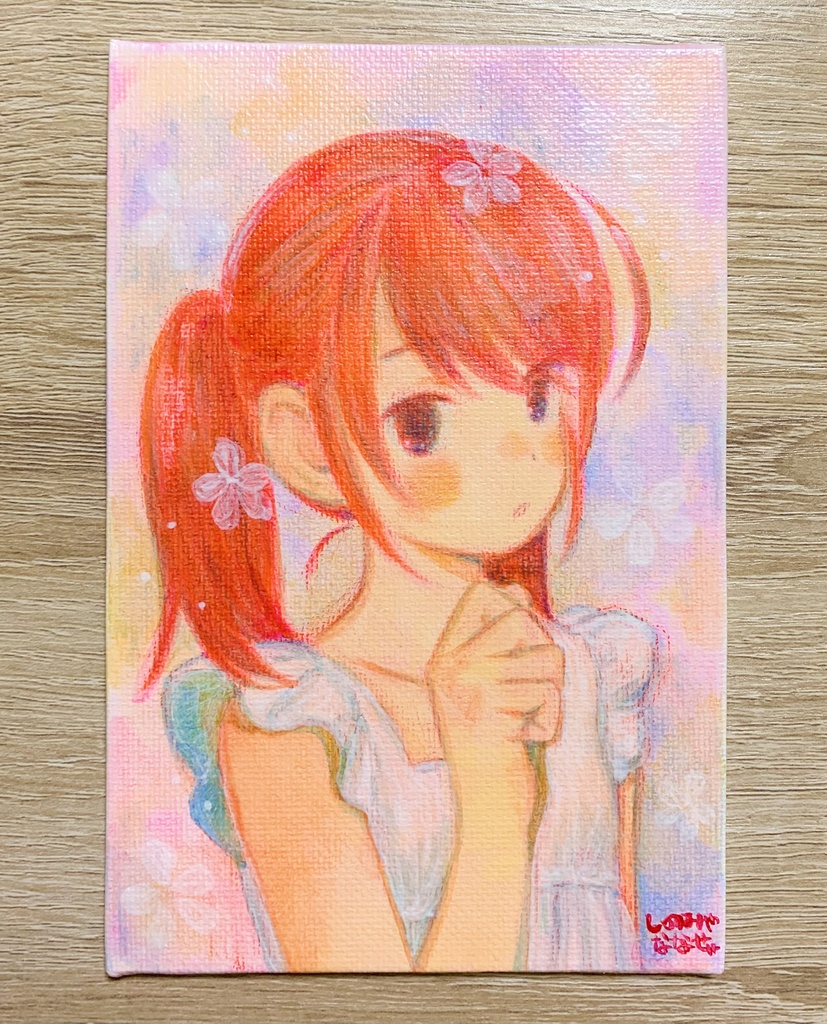 🌸アクリル絵原画　6/20