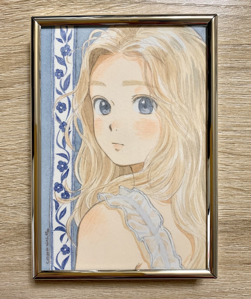 🔷イラスト原画(少し小さめ) 2/20