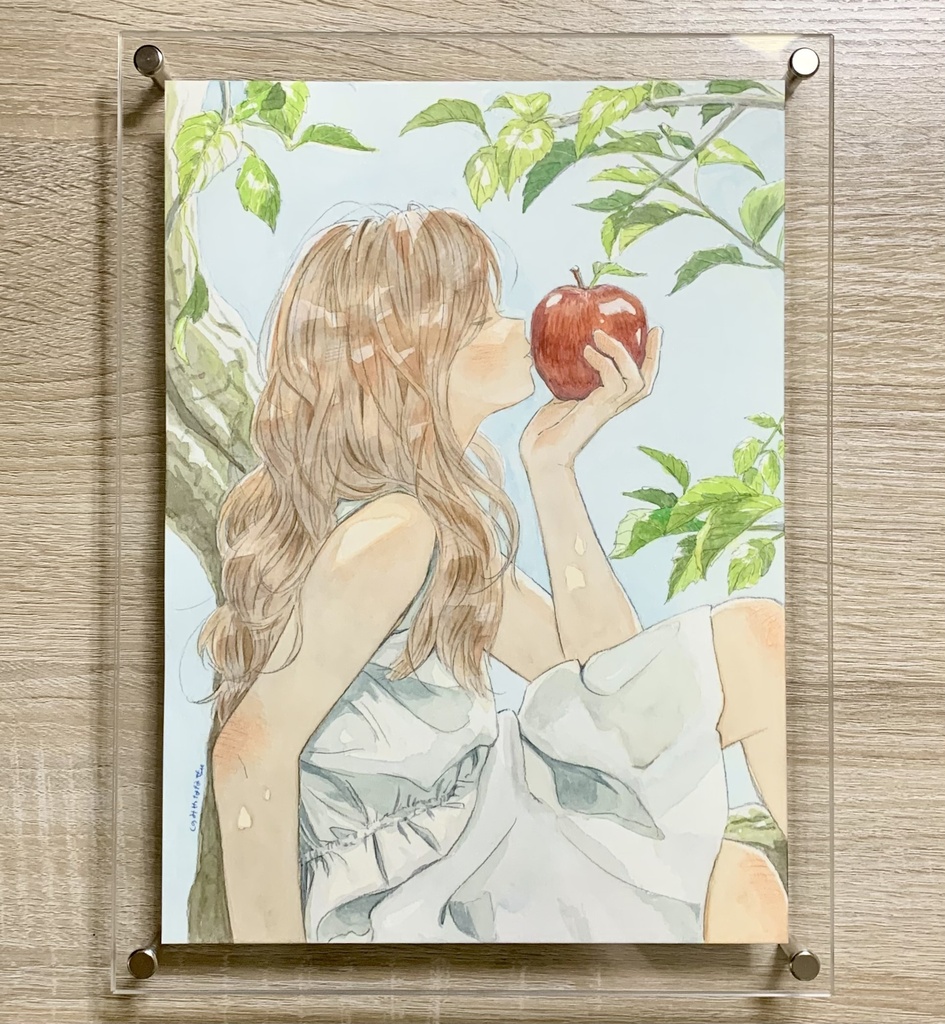 🍎大きめのイラスト原画　7/30