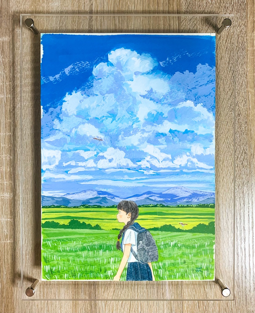 🖼️少し大きめのイラスト原画 9/3