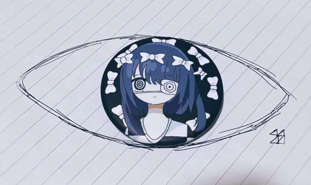 「深淵ちゃん」缶バッジ