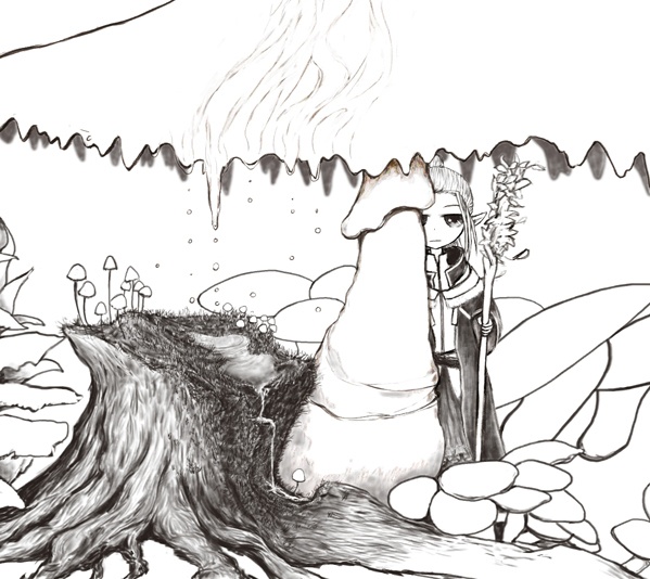 きのこ教マグカップ