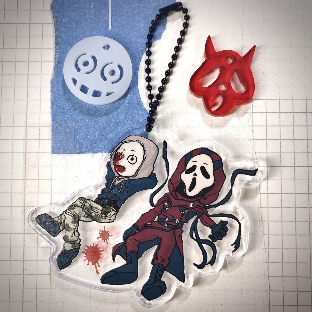 【DbD】虚無アクキー(チャーム付き)