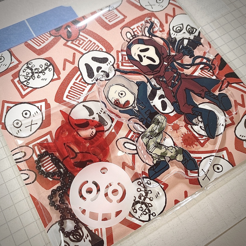 【DbD】虚無アクキー(チャーム付き)