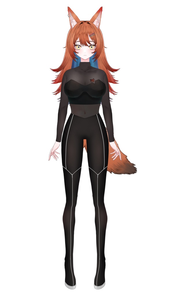 【汎用モデル】狐ガール【VtubeStudio対応】