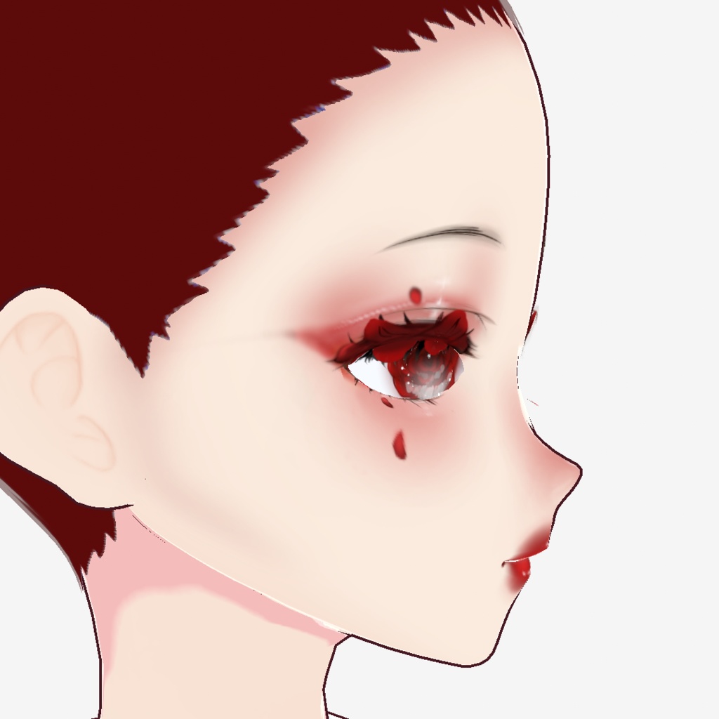 🌹Roses makeup ローズメイク 🌹