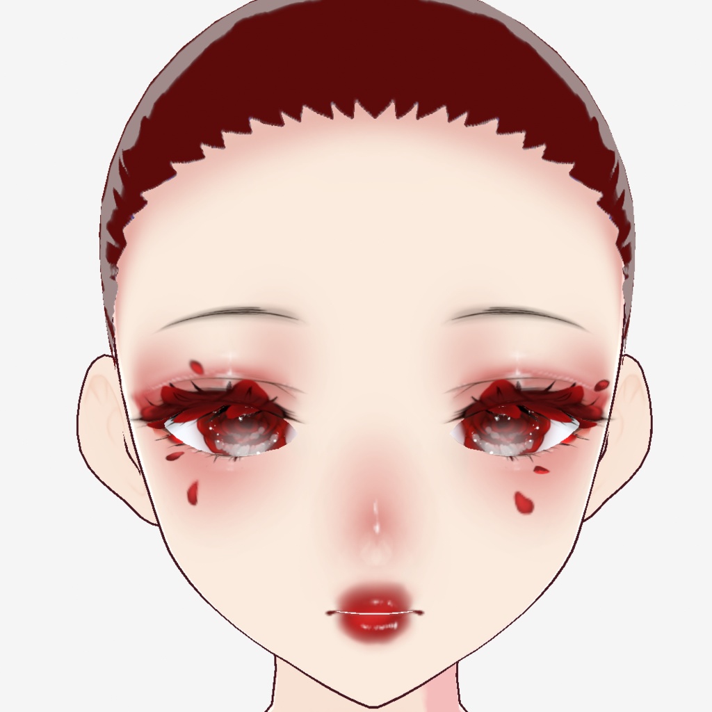 🌹Roses makeup ローズメイク 🌹