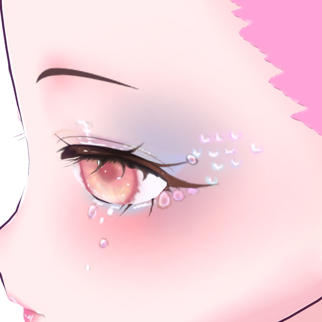 🧜♀️Mermaid tears make up 人魚の涙 🧜♀️
