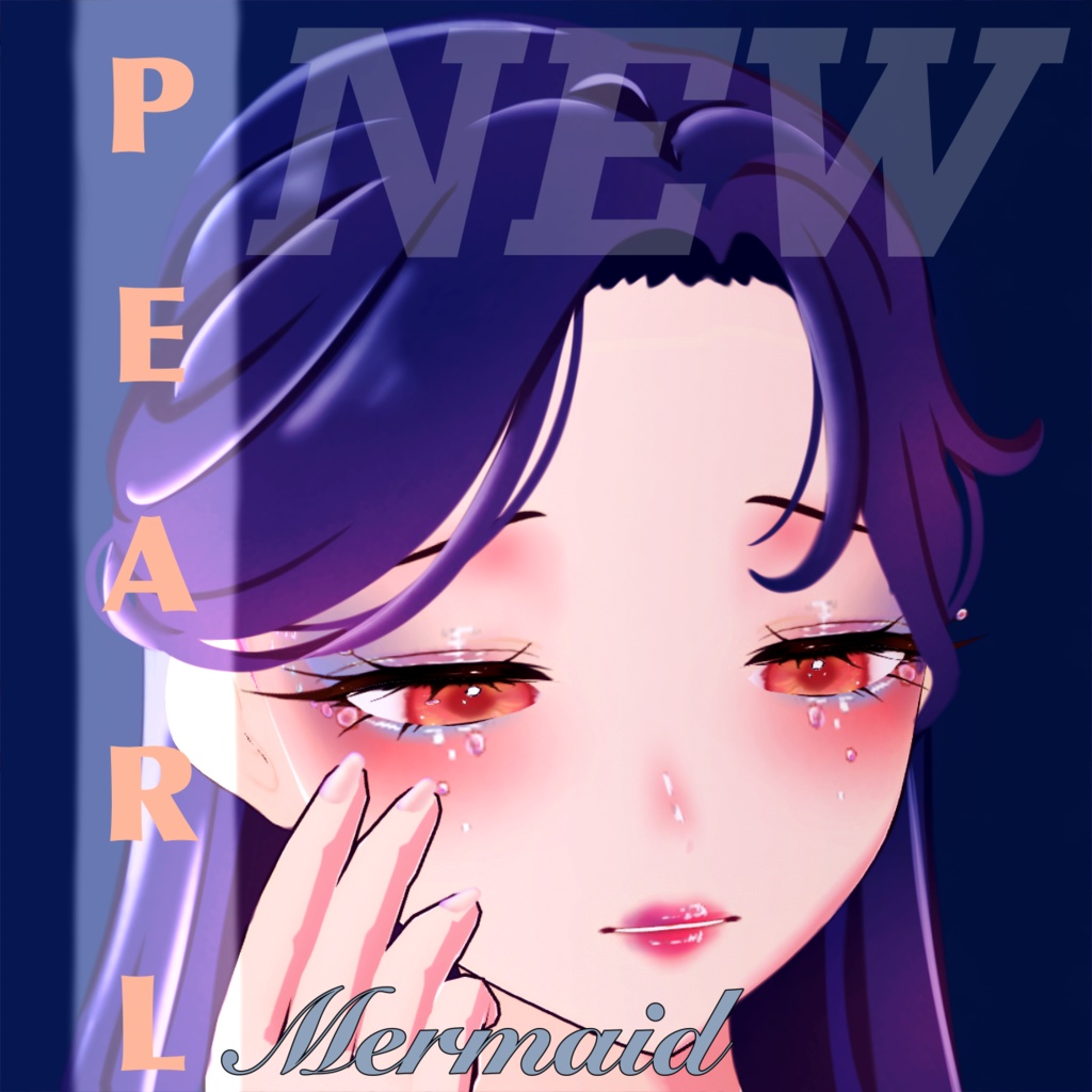 🧜‍♀️Mermaid tears make up 人魚の涙 🧜‍♀️