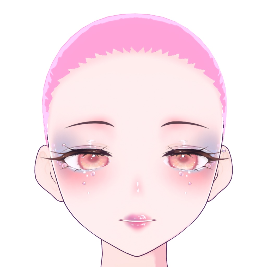 🧜♀️Mermaid tears make up 人魚の涙 🧜♀️