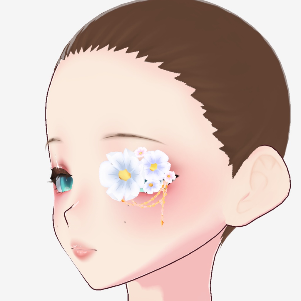 🌸Flowers eye patch🌸 花型の眼帯🌸