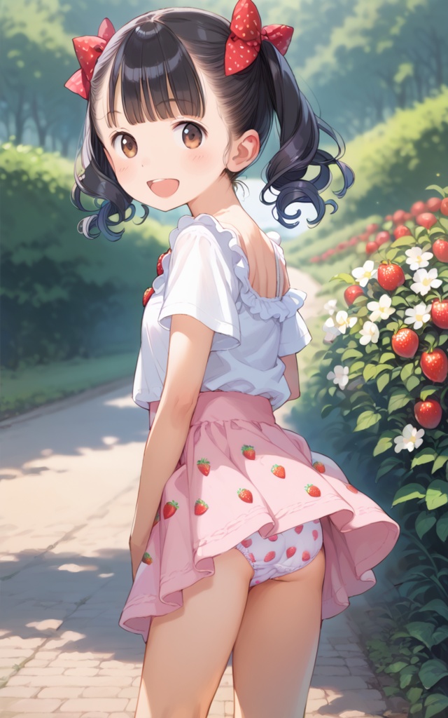 かわいい少女たちのパンチラ集