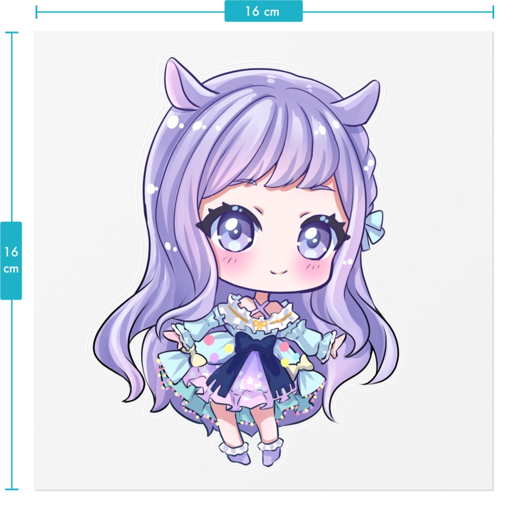 ちびねる ステッカー