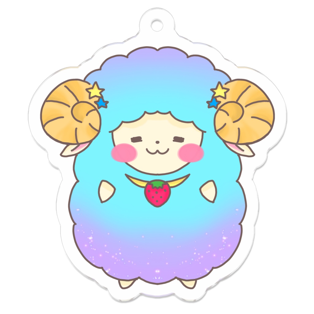 ほのぼのゆめりす アクリルキーホルダー