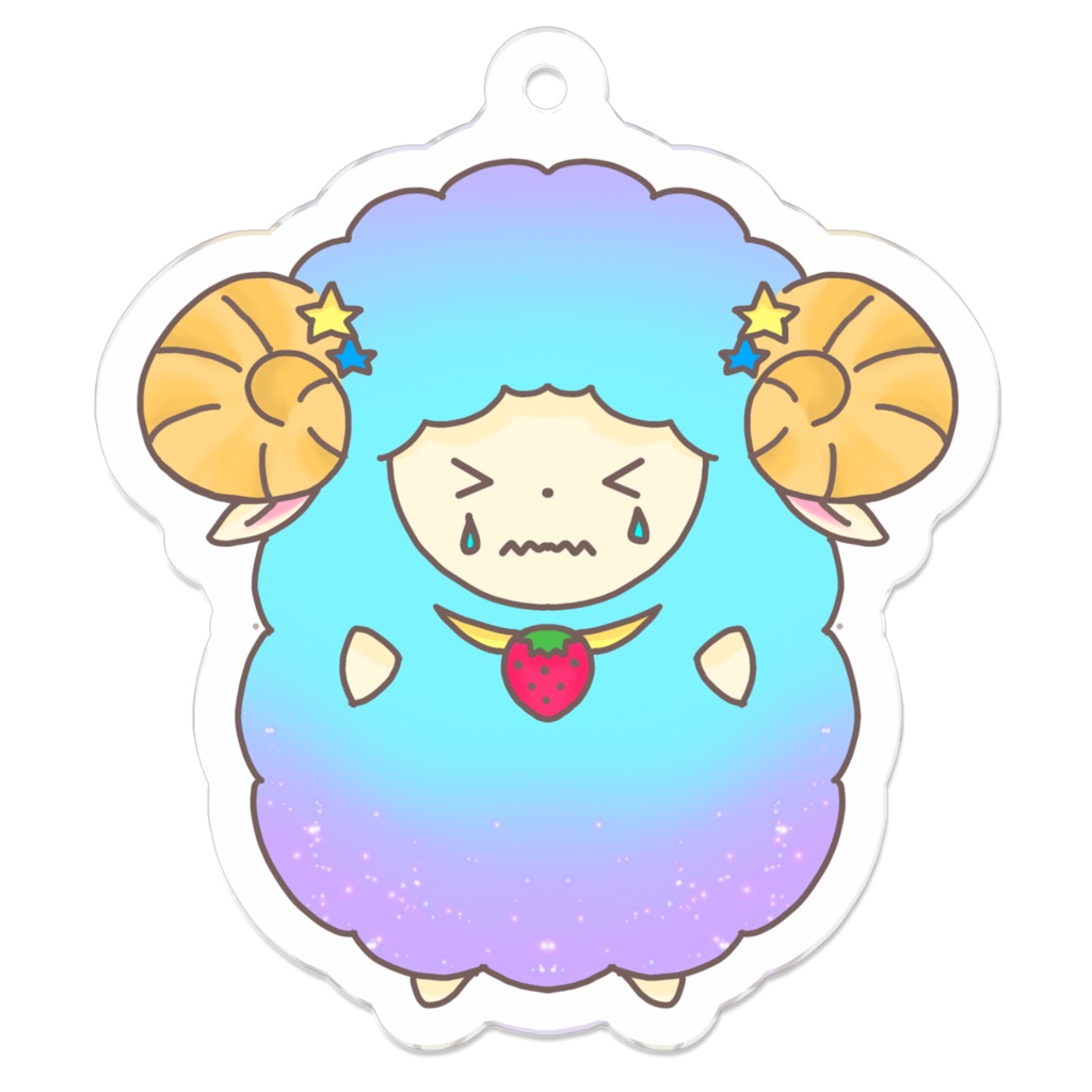 しくしくゆめりす アクリルキーホルダー