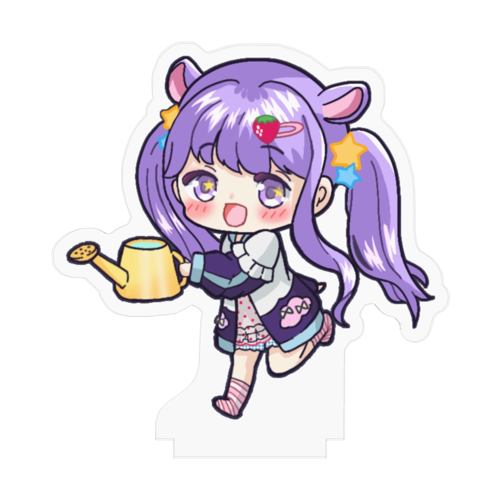 ジョウロで挑む夢乃ねるアクリルフィギュア