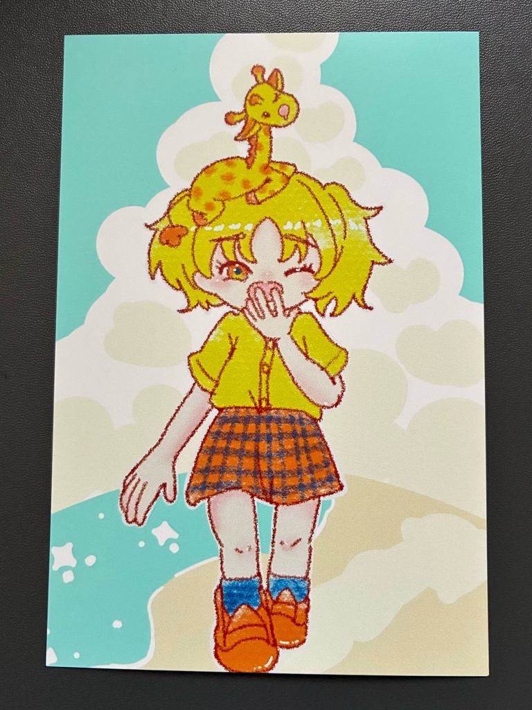 オリジナルキャラポストカード全3種