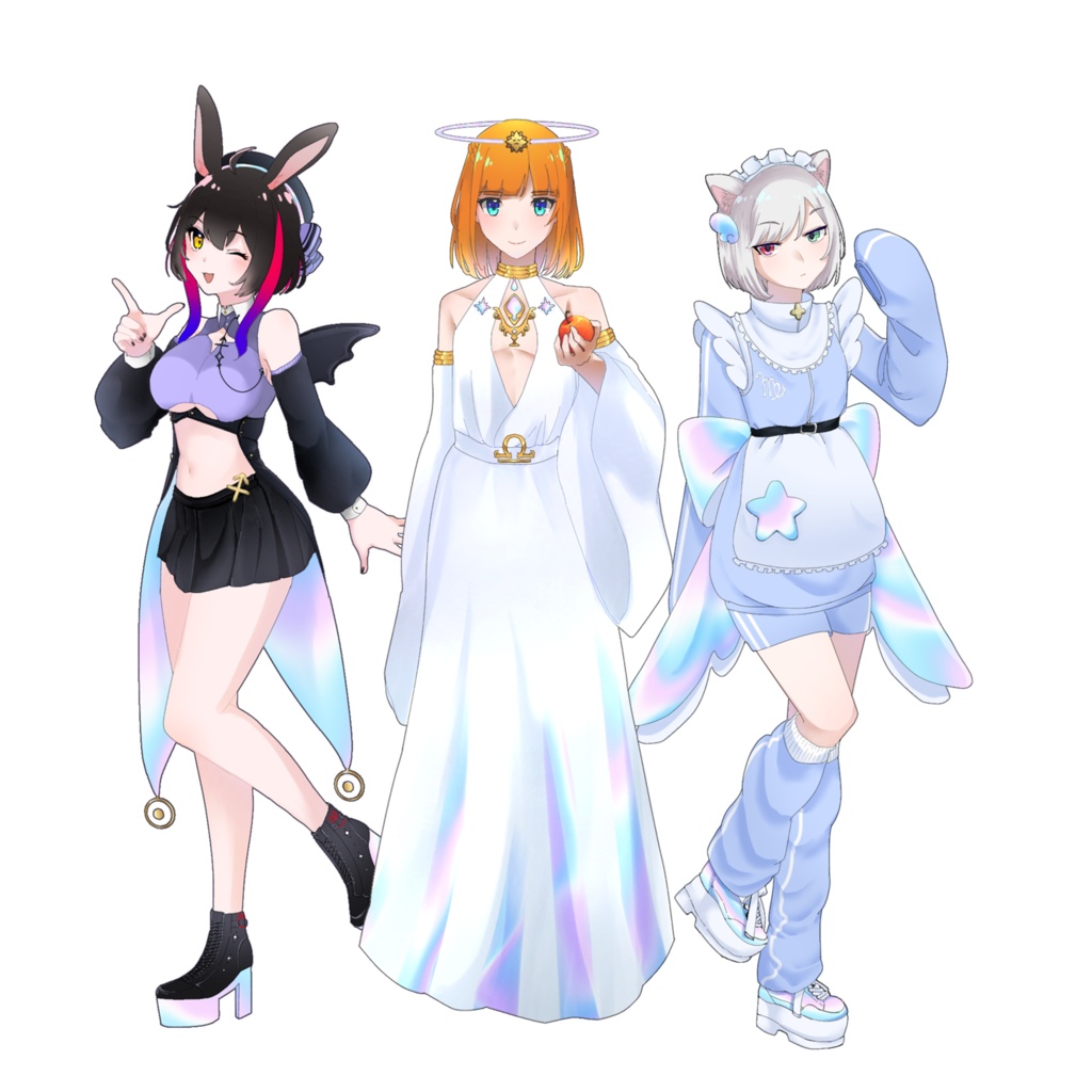 スパコミ33 アクリルジオラマ(三月灯・陽みどり・文月兎望)