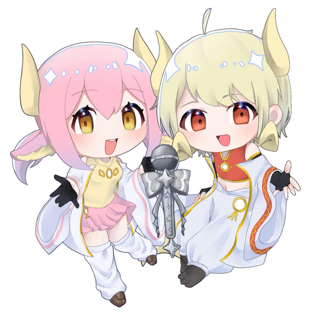 スパコミ33 ステッカー さてらいと＆ぷらねっと(デュオサイズ)