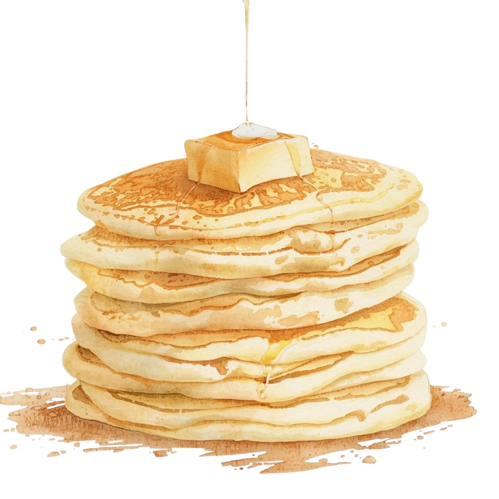 「やさしい黄色のアンティークカフェ|水彩クリップアート12種セット」