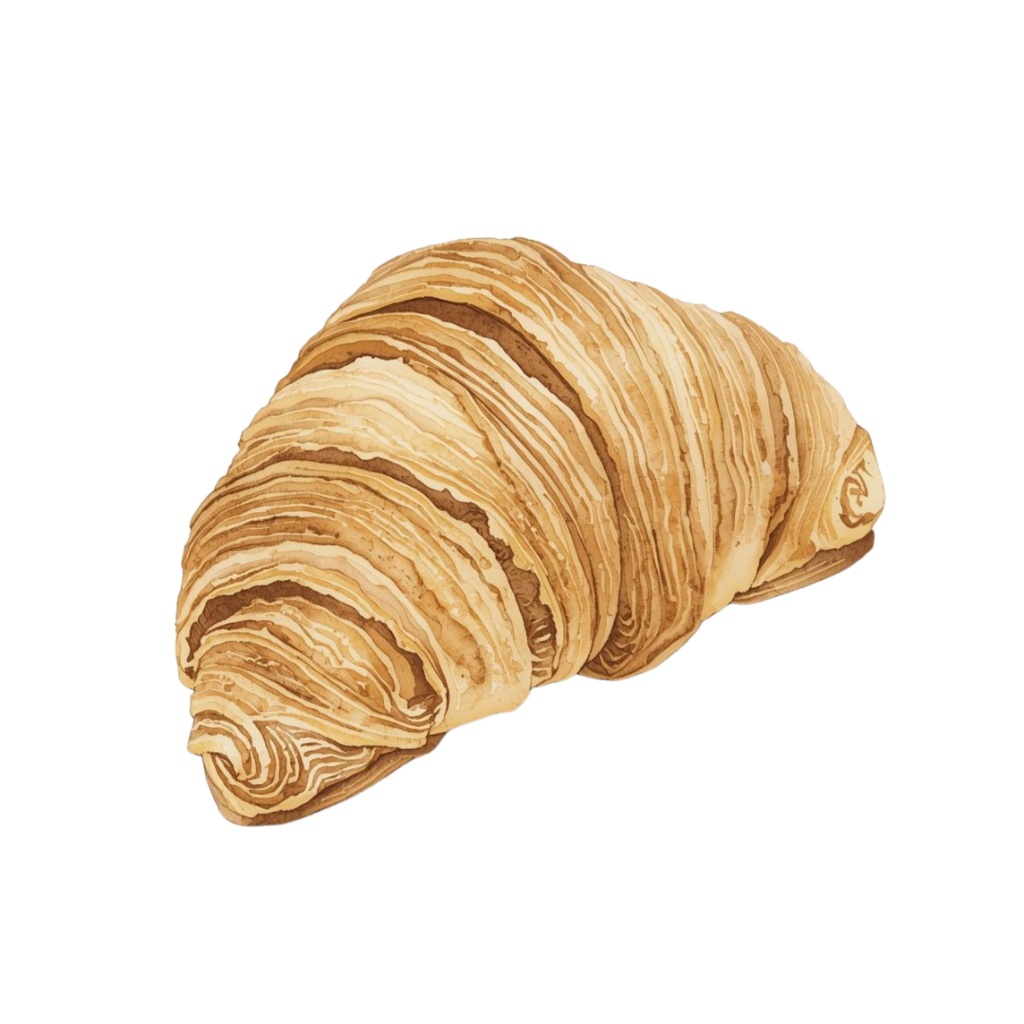 「やさしい黄色のアンティークカフェ|水彩クリップアート12種セット」