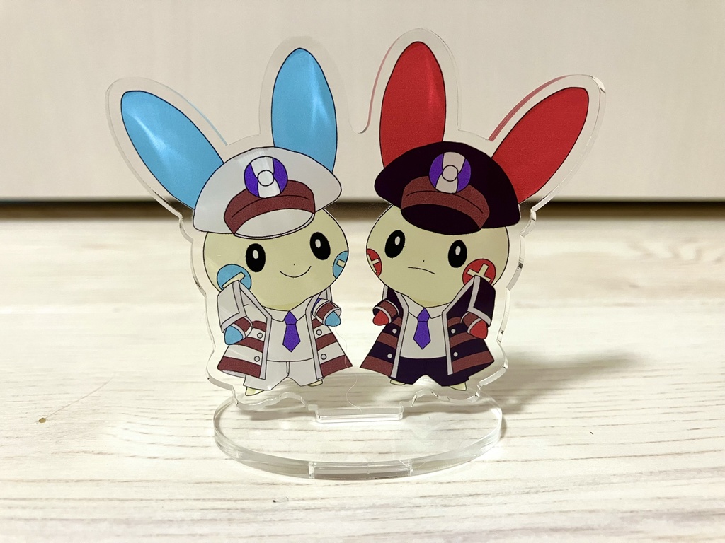 サブウェイマスターの大ファン （プラスル＆マイナン） アクリルスタンド