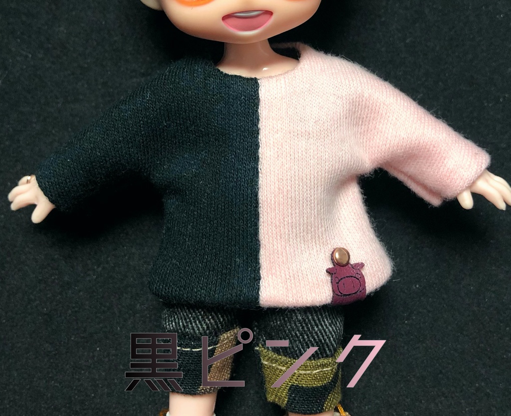 オリジナルタグ：ツートンだぼっと長袖シャツ４種