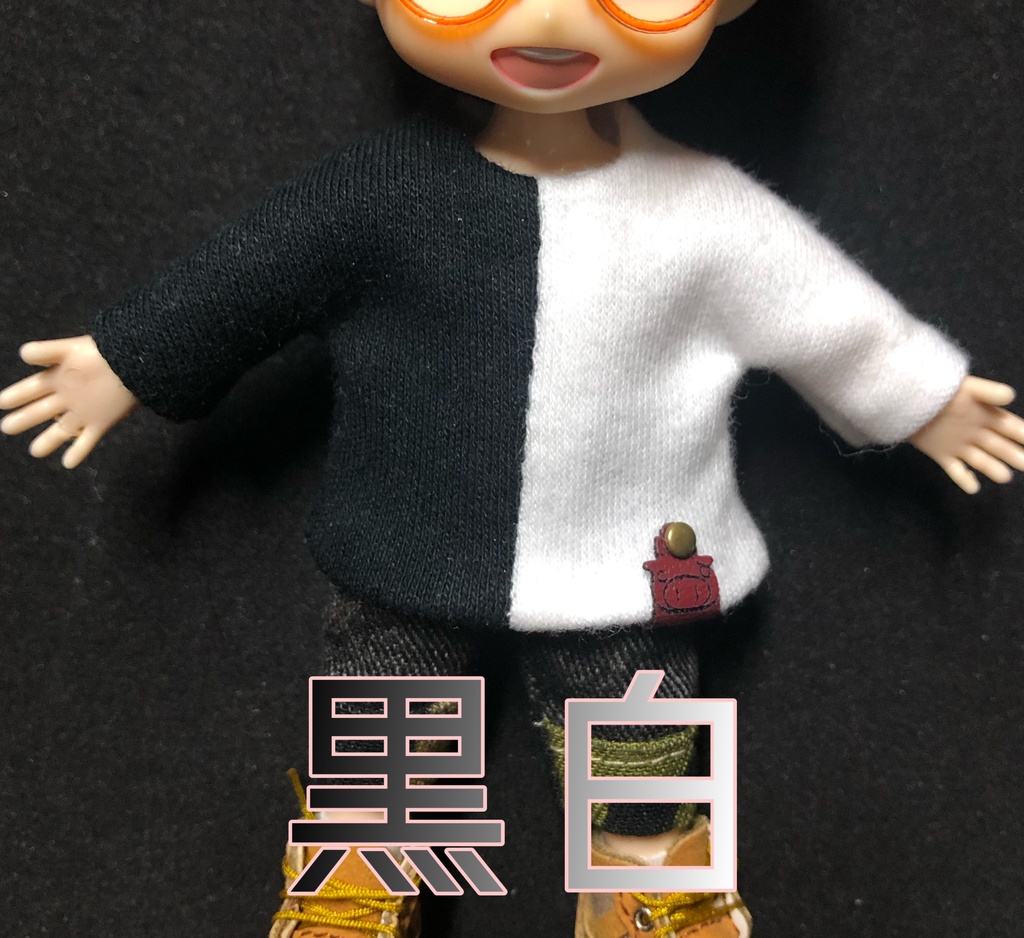 オリジナルタグ：ツートンだぼっと長袖シャツ４種