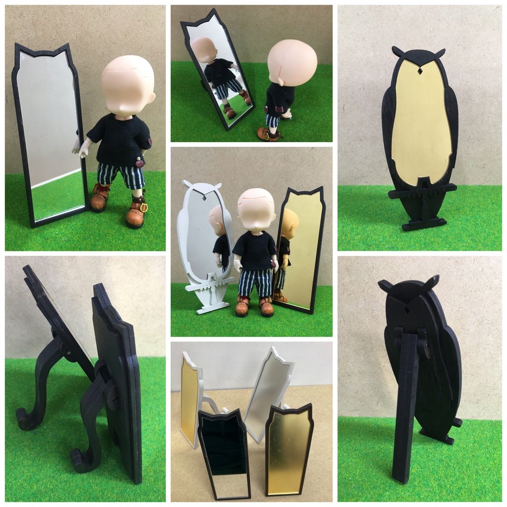 姿見ねこさん+4色