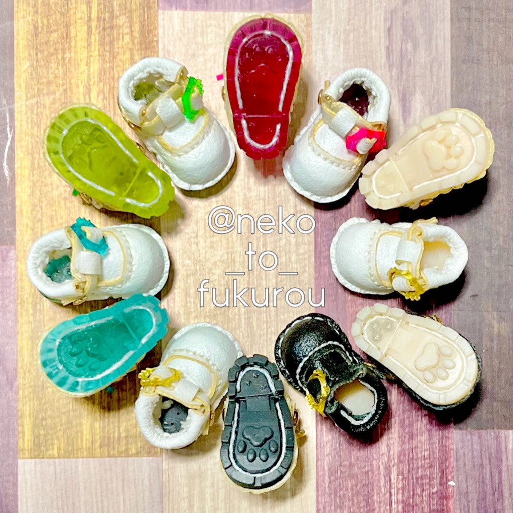 【オビツ11サイズ】厚底サボシューズ