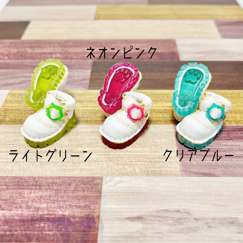 【オビツ11サイズ】厚底サボシューズ