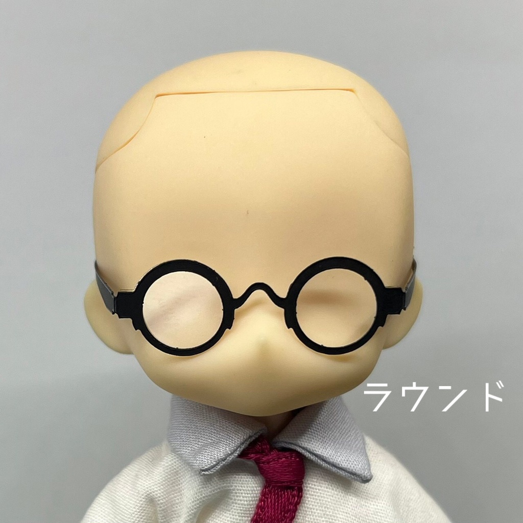 【1/12サイズ】薄型メガネ