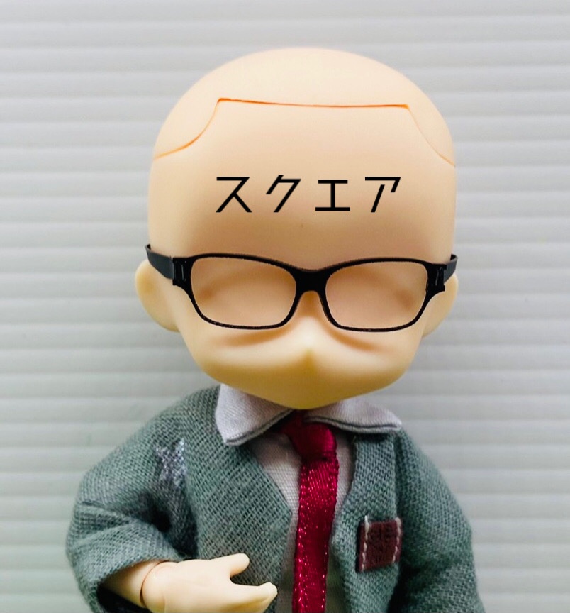 【1/12スケール】スリムフレーム黒