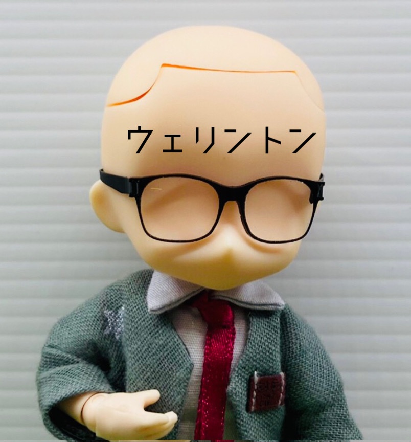 【1/12スケール】スリムフレーム黒