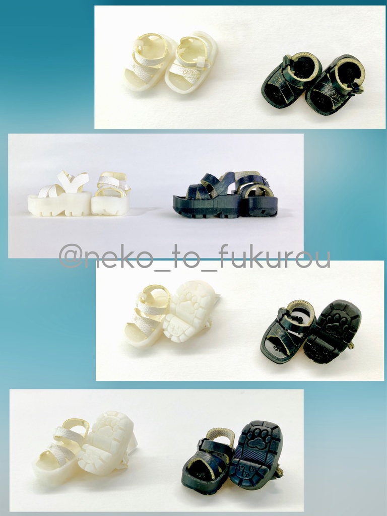 【オビツ11サイズ】スポーツサンダル