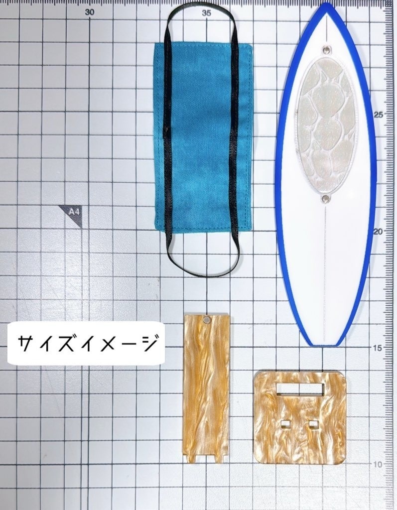 アクリルサーフボード