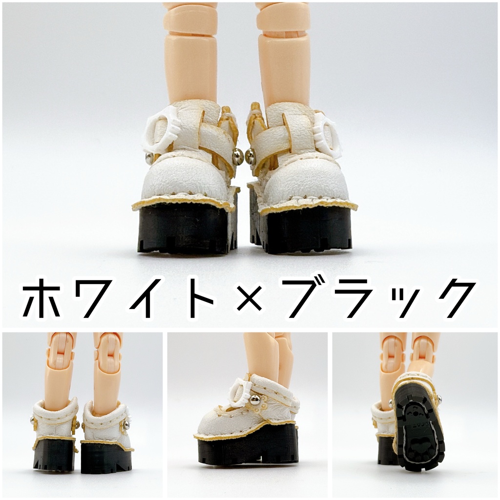 【オビツ11サイズ】超厚底サボシューズ