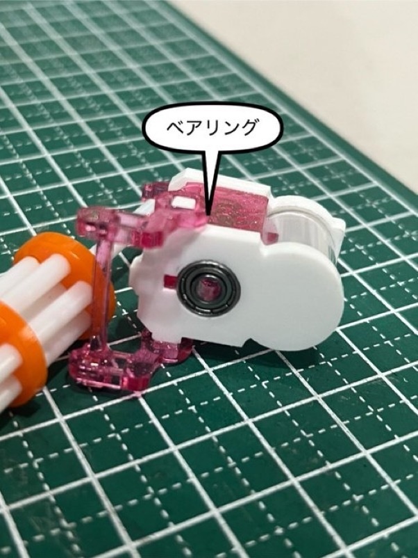 シャカチャーム：ガトリング水鉄砲