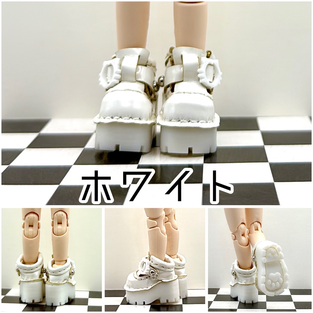 【オビツ11サイズ】超厚底サボシューズ