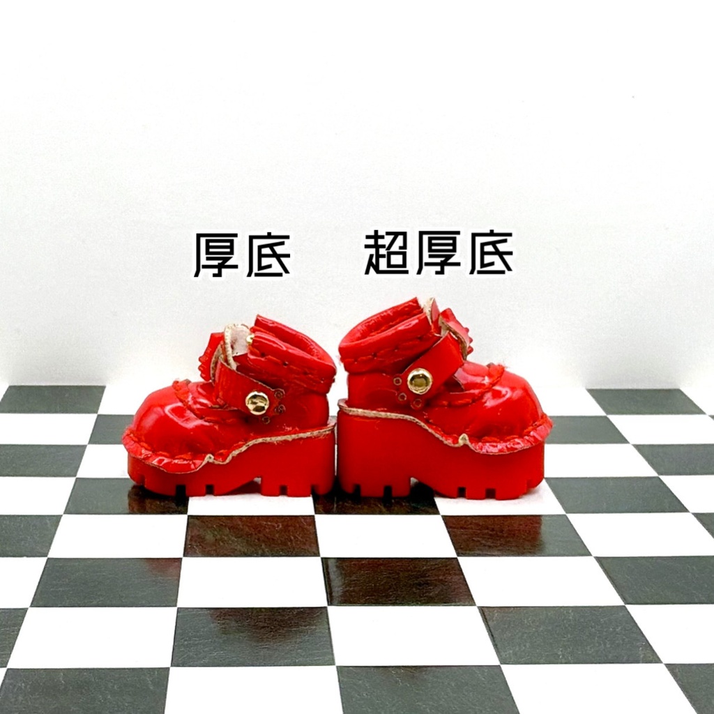 【オビツ11サイズ】超厚底サボシューズ