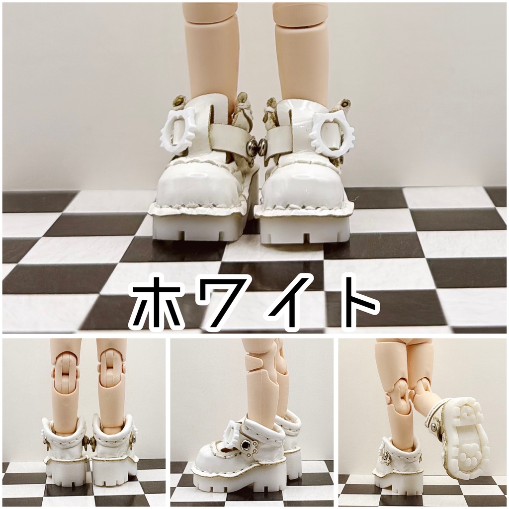 【オビツ11サイズ】厚底サボシューズ