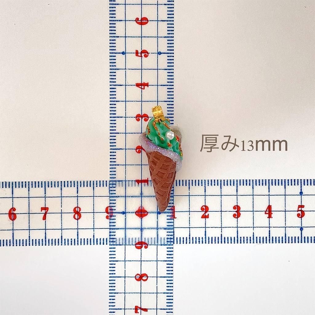 ドール小物 クリスマスソフトクリーム 20cmドールサイズ