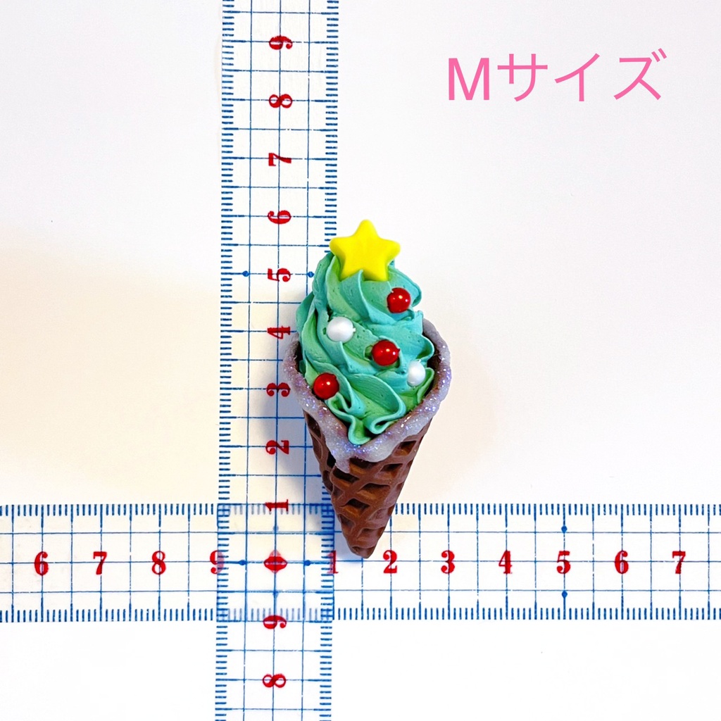 ドール小物 クリスマスソフトクリーム 40cmドールサイズ