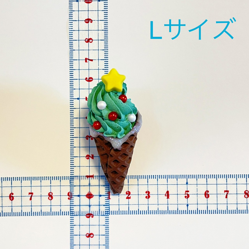 ドール小物 クリスマスソフトクリーム 40cmドールサイズ