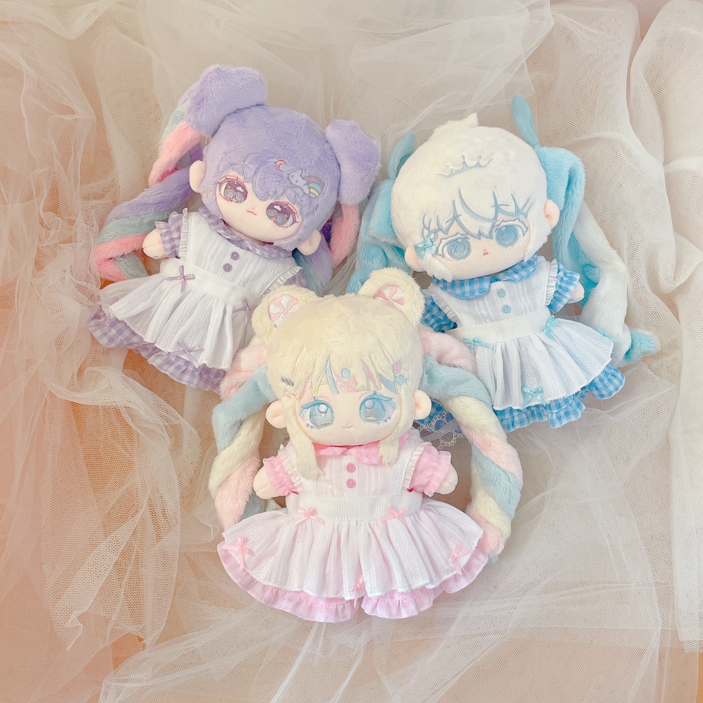 ギンガムリボンドレス 20センチサイズ